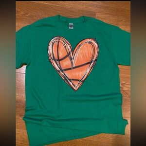 Basketball Tee Unisex Size Large